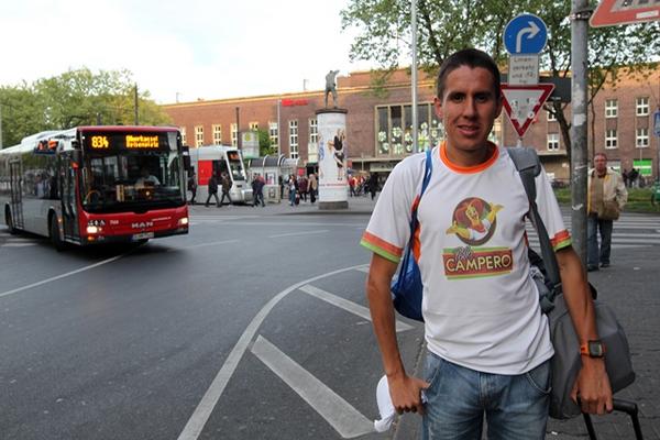 El fondista guatemalteco se encuentra en Dusseldorf para competir en el maratón el próximo domingo. (Foto Prensa Libre: Fernando López)