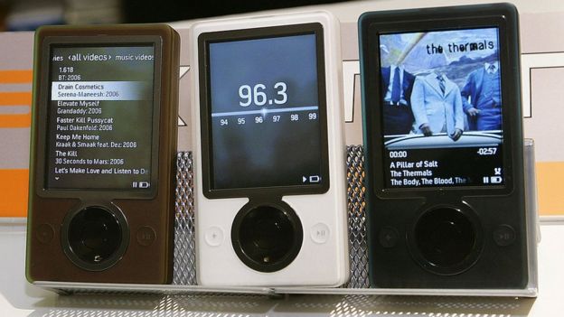 Zune fue el reproductor de música de Microsoft. (AFP)