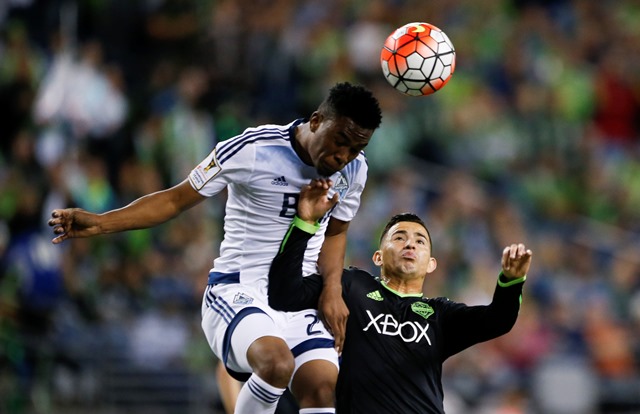 Marco Pappa ayudó en la victoria del Seattle Sounders (Foto Prensa Libre: AP)