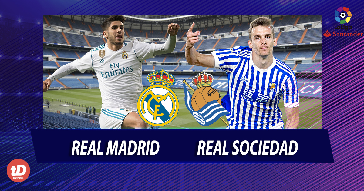 El Real Madrid recibe a la Real Sociedad a partir de las 13:45 horas en el Bernabéu. (Foto Prensa Libre: TodoDeportes)