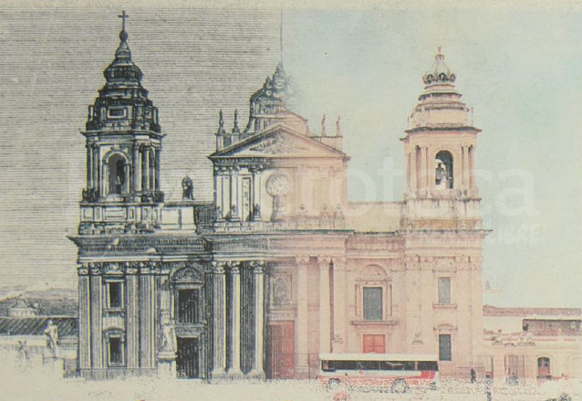 La Catedral Metropolitana es uno de los íconos de la capital de Guatemala. (Foto: Hemeroteca PL)