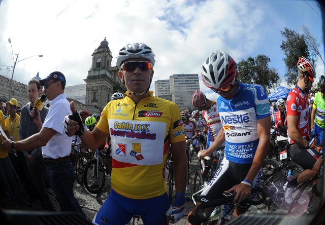Manuel Rodas espera seguir en la cima de la Vuelta. (Foto Prensa Libre: Óscar Felipe Q.)