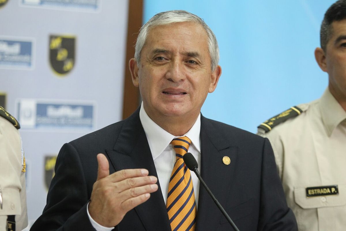 Este viernes el Congreso integrará la comisión pesquisidora que investigará la solicitud de antejuicio contra Pérez Molina. (Foto Prensa Libre: Hemeroteca PL)