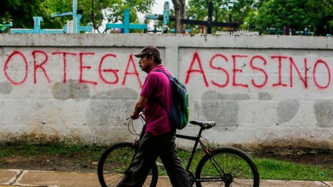 Amnistía Internacional cree que hubo ejecuciones extrajudiciales en Nicaragua, donde al menos 92 personas han muerto desde que comenzaron las protestas. AFP