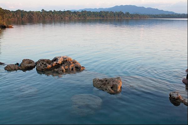 La laguna Lachuá es el corazón de la ecorregión de la Franja Transversal del Norte.