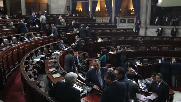 El Congreso entra en receso legislativo a partir del 1 de diciembre y regresa a actividades a partir del 14 de enero del próximo año. (Foto Prensa Libre: Óscar Rivas)