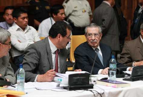 José Efraín Ríos Montt, ex jefe de Estado de facto.