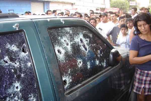 Hecho de violencia en Nueva Concepción, Escuintla, municipio con alto índice de homicidios. (Foto Prensa Libre: Archivo)<br _mce_bogus="1"/>