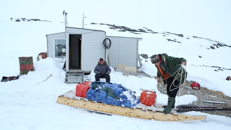 La nieve hace parte central del modo de vida de los inuit.QAJAAQ ELLSWORTH