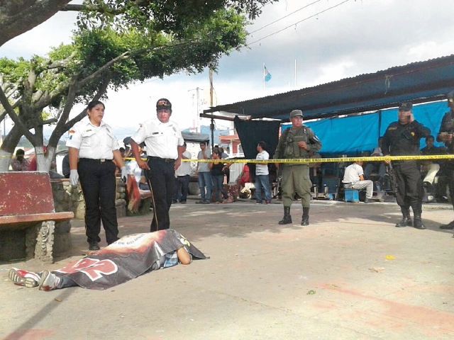Al menos 20 personas han muerto este año en Colomba, Quetzaltenango, a causa de hechos violentos, y 40 han resultado heridas. (Foto Prensa Libre: Alexánder Coyoy)