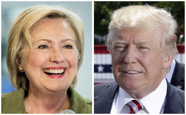 Hillary Clinton y Donald Trump centran su atención en estados claves para su elección.(Foto Prensa Libre: AFP)