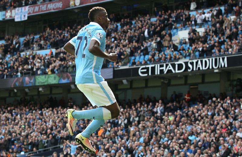 Iheanacho está pasando un buen momento con el City. (Foto Prensa Libre: AFP)