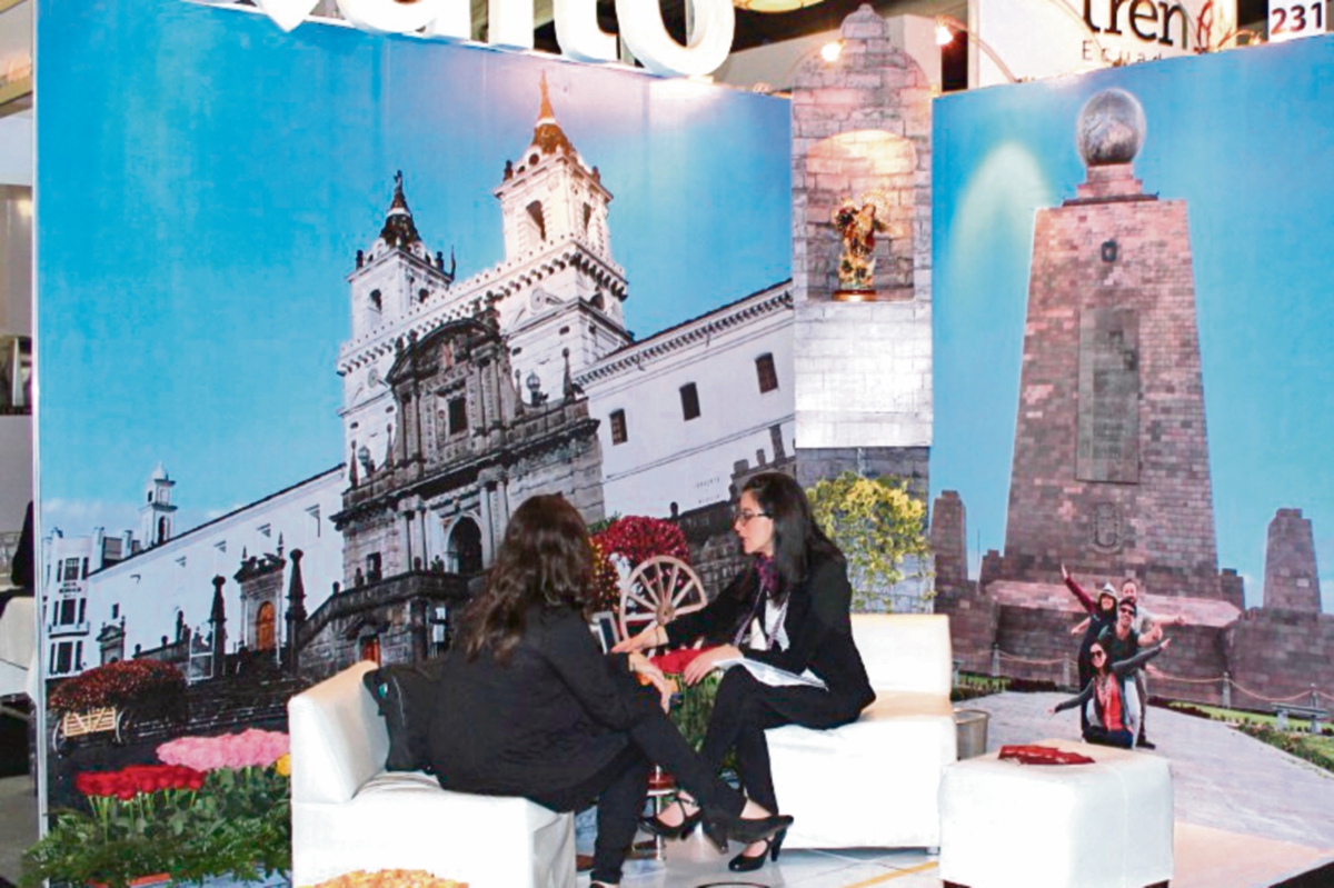 Se colocaron 280 pabellones durante la realización del Travel Mart Latin America. (Foto Prensa Libre: Sandra Vi)