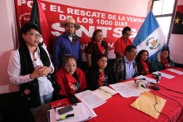 Sindicalistas denunciaron ser víctimas de amenazas por exigir mejorar en la red hospitalaria. (Foto Prensa Libre)<br _mce_bogus="1"/>