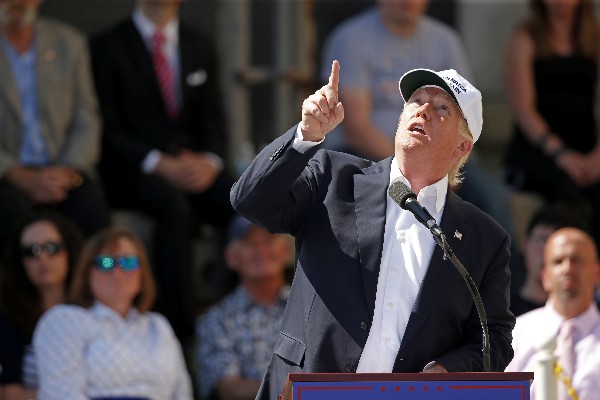 Donald Trump, candiato presidencial del partido Republicano. (Foto Prensa Libre: AP)