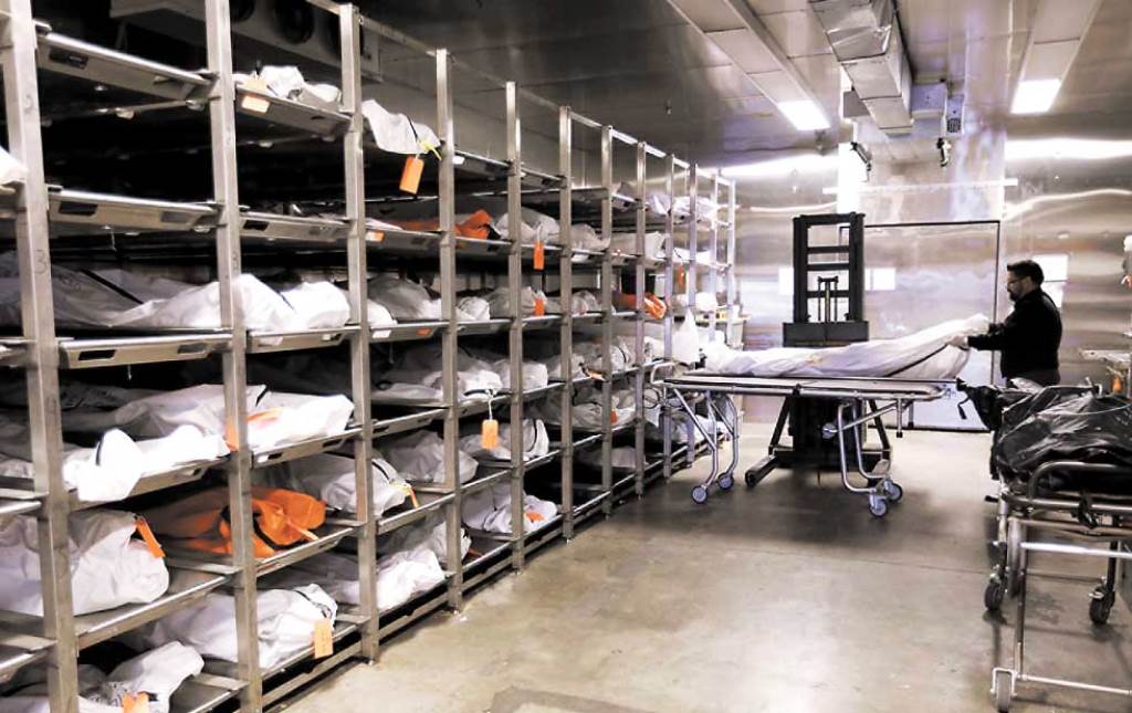 En una morgue de Arizona se encuentran más de mil 500 personas fallecidas sin identificar, según la PDH. (Foto Prensa Libre: PDH)