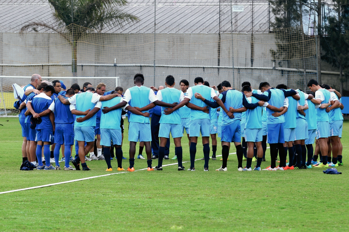 El anterior microciclo de la Selección Nacional, finalizó el miércoles último. (Foto Prensa Libre: Óscar Felipe)