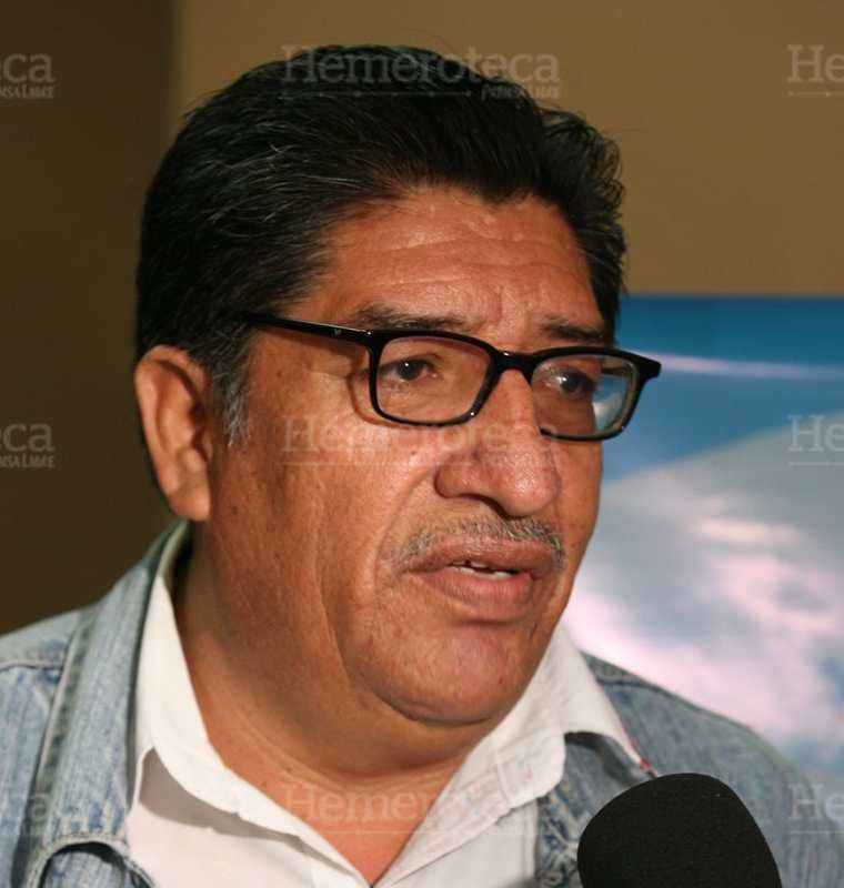 Luis Lara, dirigente de la Unidad de Acción Sindical y Popular, UASP. (Foto: Hemeroteca PL)