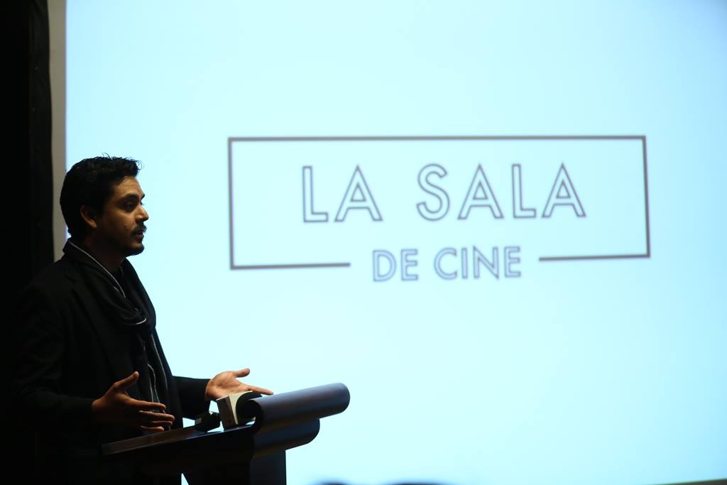 Jayro Bustamante busca acercar a los guatemaltecos al cine independiente. (Foto Prensa Libre: Cortesía del Ministerio de Cultura y Deportes)