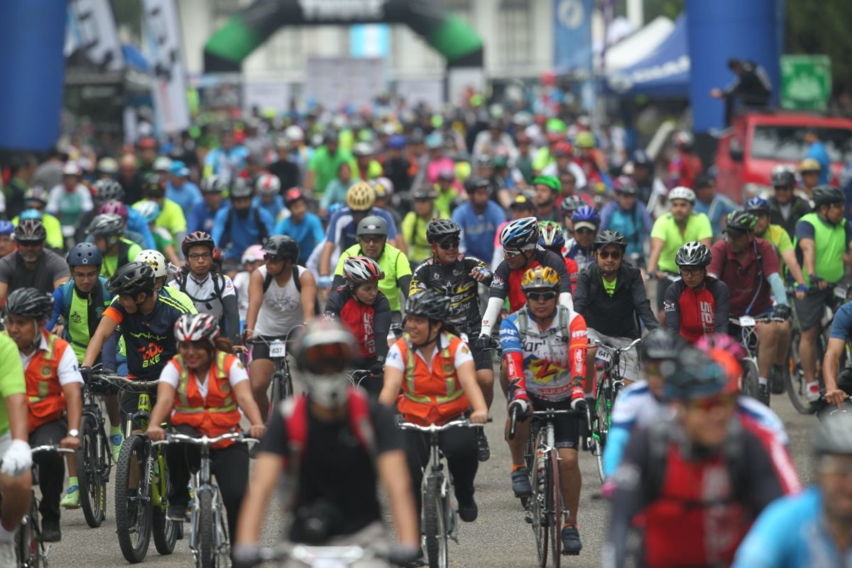 La actividad espera reunir a decenas de ciclistas. (Foto Prensa Libre: Tomada de Facebook de UCCG)