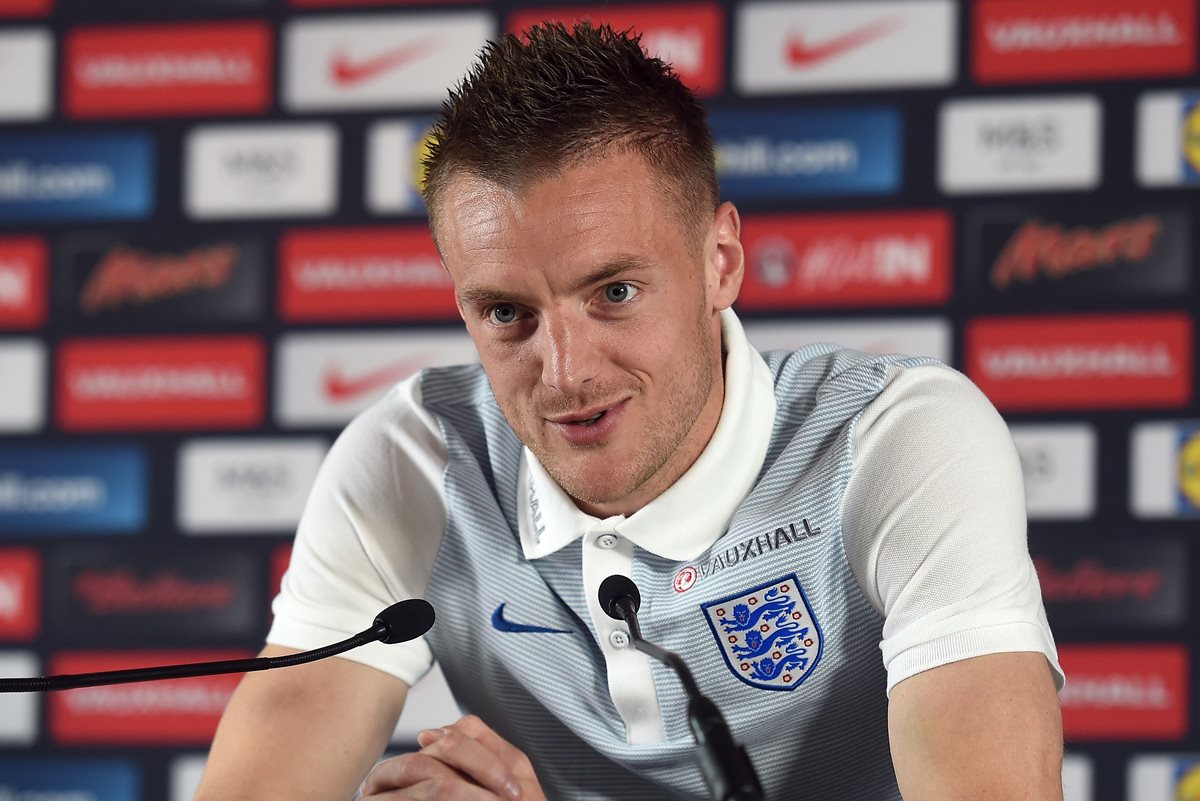 Vardy se encuentra actualmente con la selección inglesa en la Eurocopa 2016. (Foto Prensa Libre: AFP)