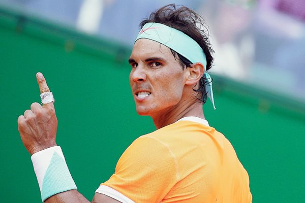 Rafael Nadal espera recuperar el tiempo perdido y subir más en el ranquin de la ATP. (Foto Prensa Libre: AFP)