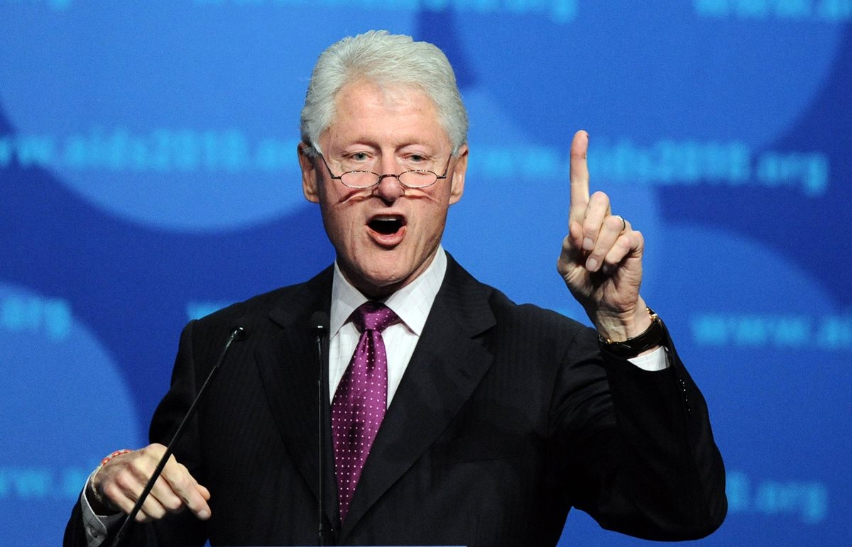 Bill Clinton, expresidente de EE. UU. (Foto Prensa Libre: AFP).