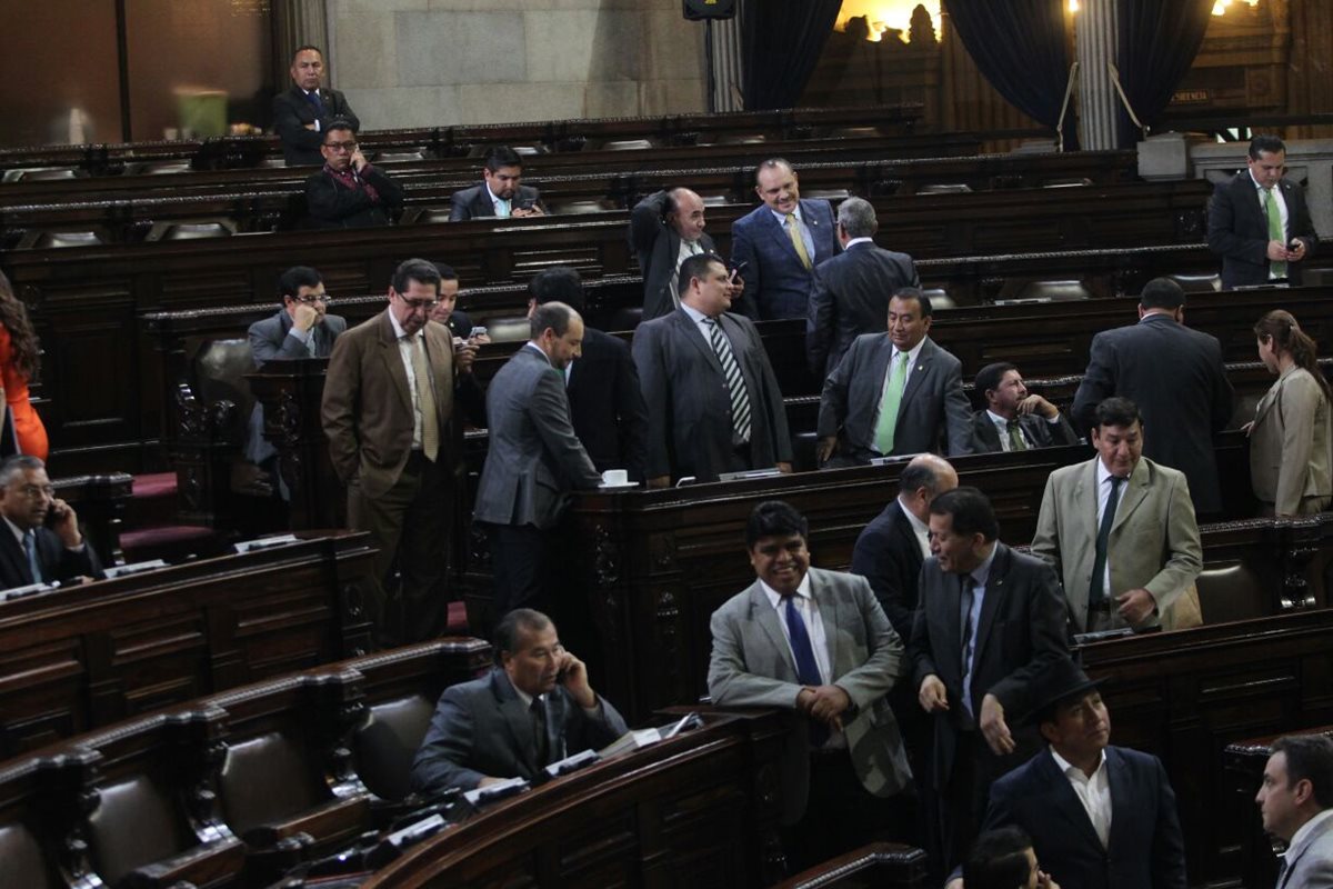 El Congreso aprobó los cambios al Código de Trabajo y evade arbitraje de la OIT. (Foto Prensa Libre: Érick Ávila)
