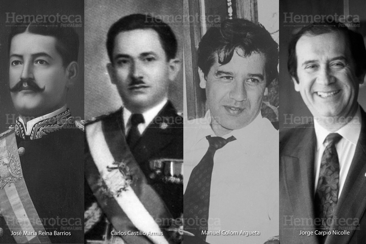 Personajes de la historia política que han sido asesinados. (Foto: Hemeroteca PL)