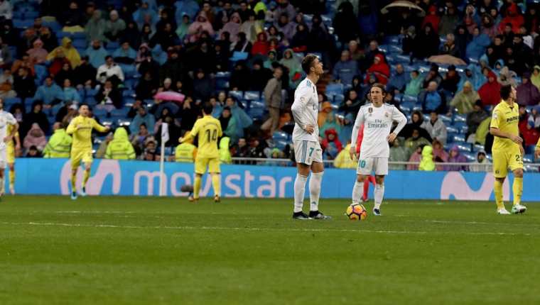 La falta de gol Cristiano Ronaldo en La Liga, agranda la crisis del Real Madrid. (Foto Prensa Libre: EFE)