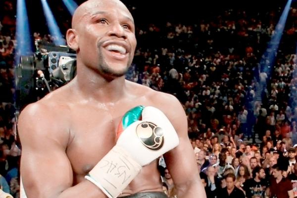 El boxeador Floyd Mayweather es el deportista mejor pagado del mundo. (Foto Prensa Libre: AFP)