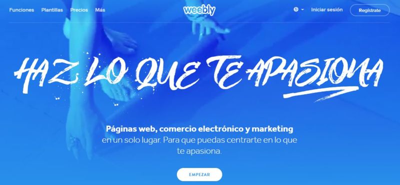 Weebly es un servicio para desarrollar páginas web que cuenta con más de 40 millones de usuarios en todo el mundo. (Weebly).