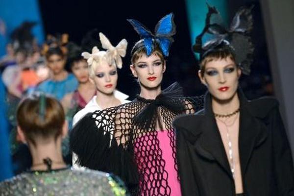 Jean Paul Gaultier convirtió a la mujer en mariposa