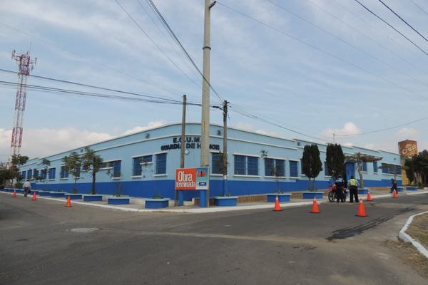 La escuela Guardia de Honor fue remodelada luego de 20 años. (Foto Prensa Libre: CIV)<br _mce_bogus="1"/>