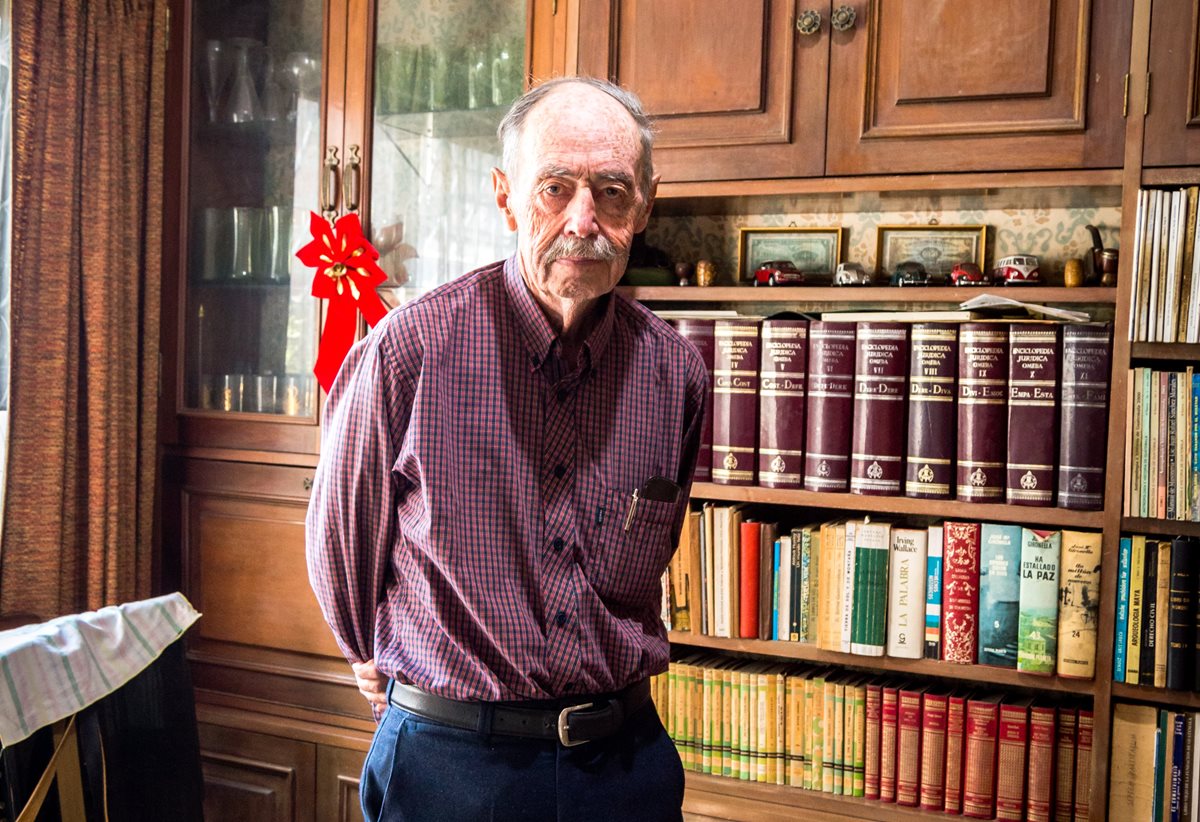 Andinista, historiador, escritor y empresario Carlos Enrique Prahl Redondo. Foto Prensa Libre: Roberto Villalobos Viato.