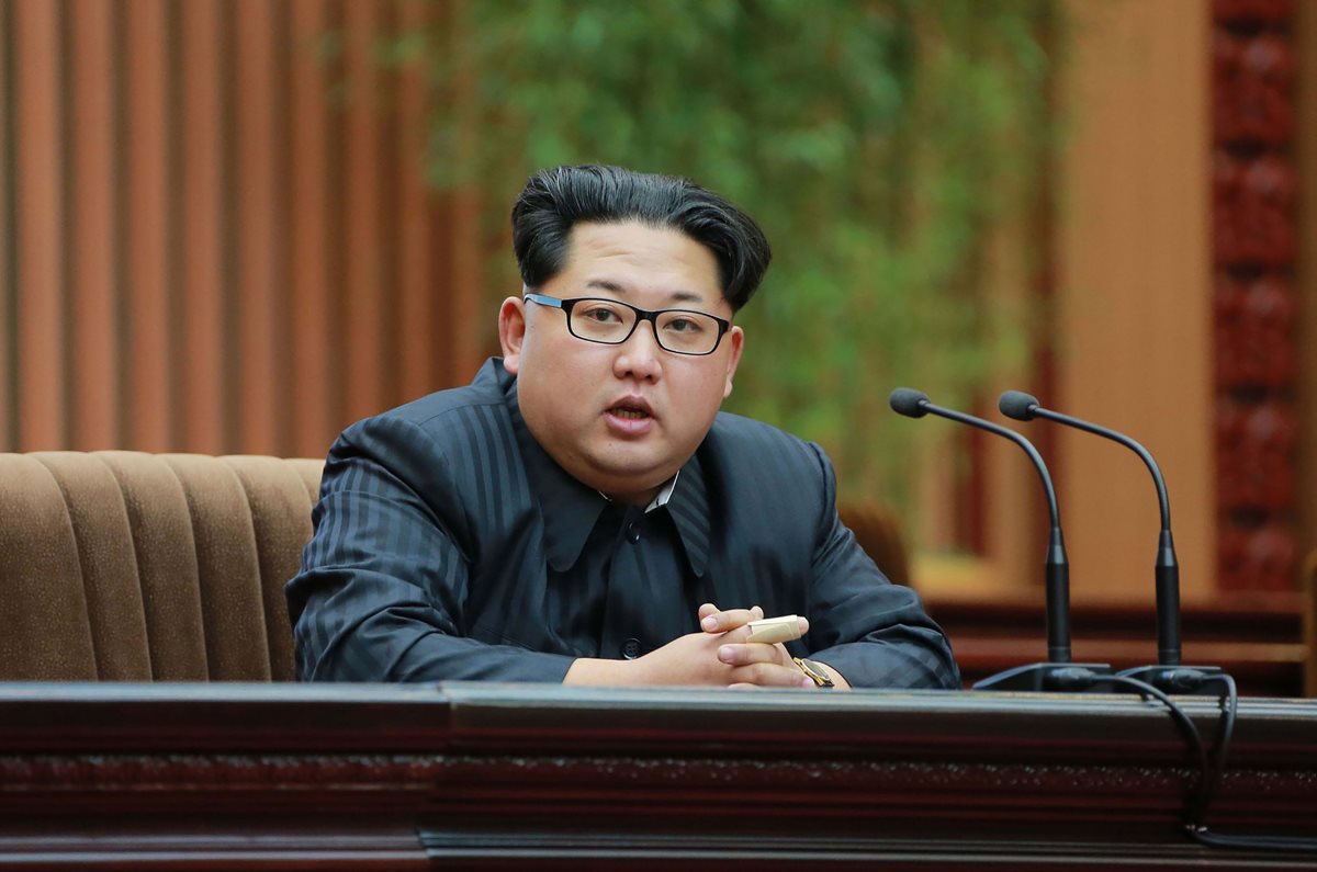 Kim Jong-Un, líder de Corea del Norte. (Foto Prensa Libre: AFP).