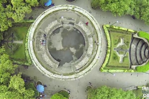 Imagen del video grabado en Quetzaltenango por la empresa Smarty Drones (Foto Prensa Libre)<br _mce_bogus="1"/>