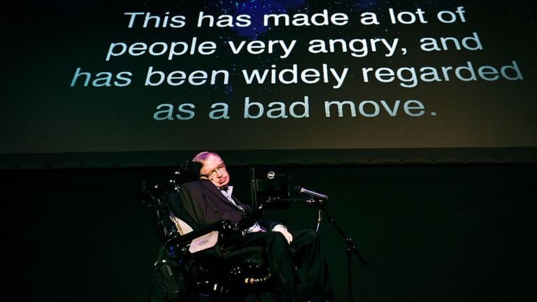 A Hawking le gustaba hacer apuestas sobre sus teorías y descubrimientos. (AFP).