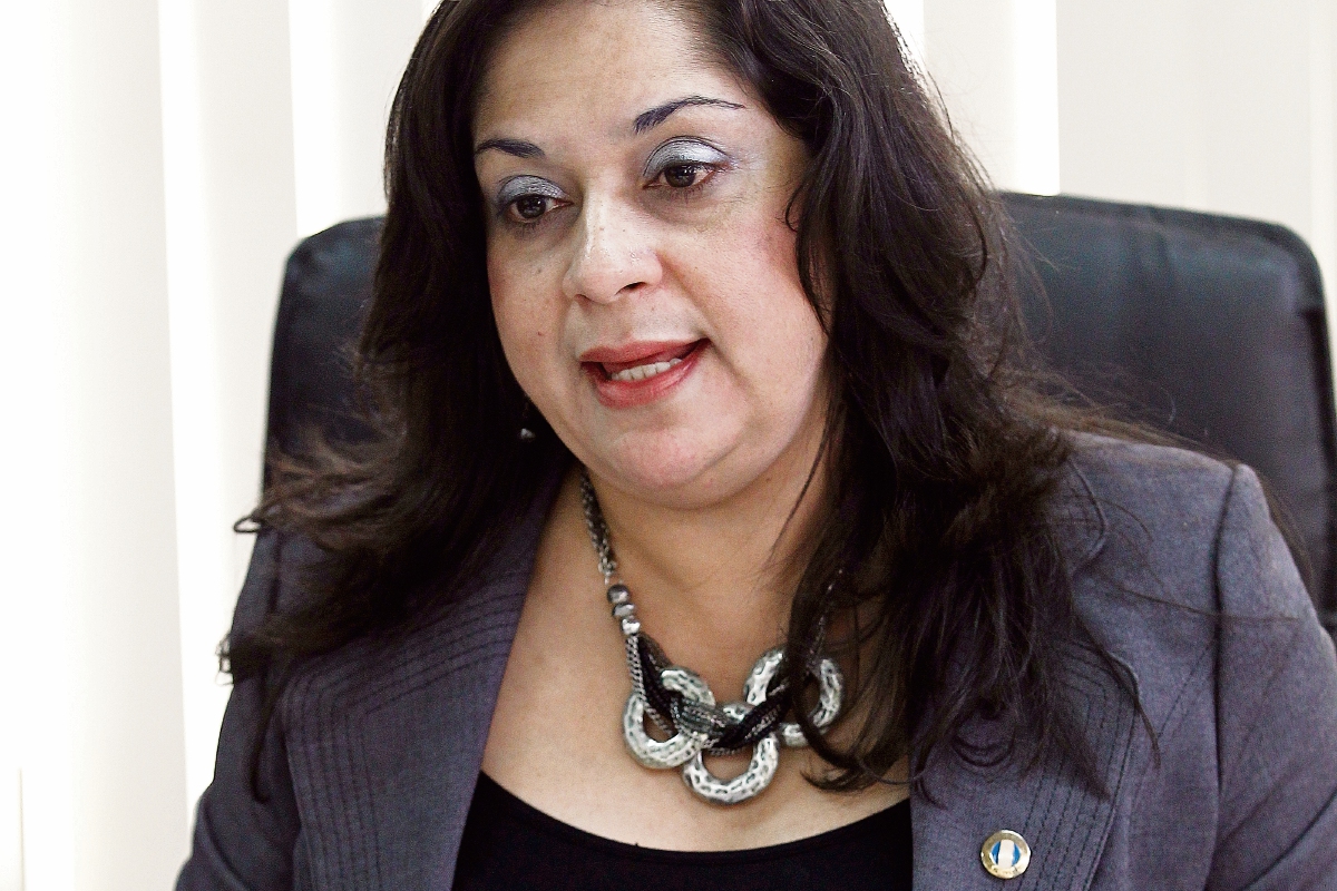 La jueza  Jisela Reinoso es acusada de enriquecimiento ilícito, lavado de dinero y otros activos. (Foto Prensa Libre: Hemeroteca PL)
