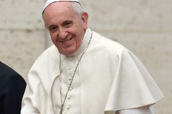 El papa Francisco, en el Vaticano. (Foto Prensa Libre/AFP)