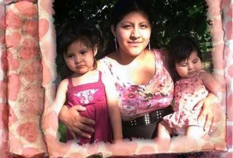 Deisy García, asesinada el 20 de enero, junto a sus dos hijas (Foto Prensa Libre: Archivo)