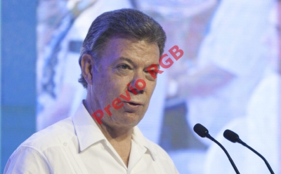 El presidente de Colombia, Juan Manuel Santos.