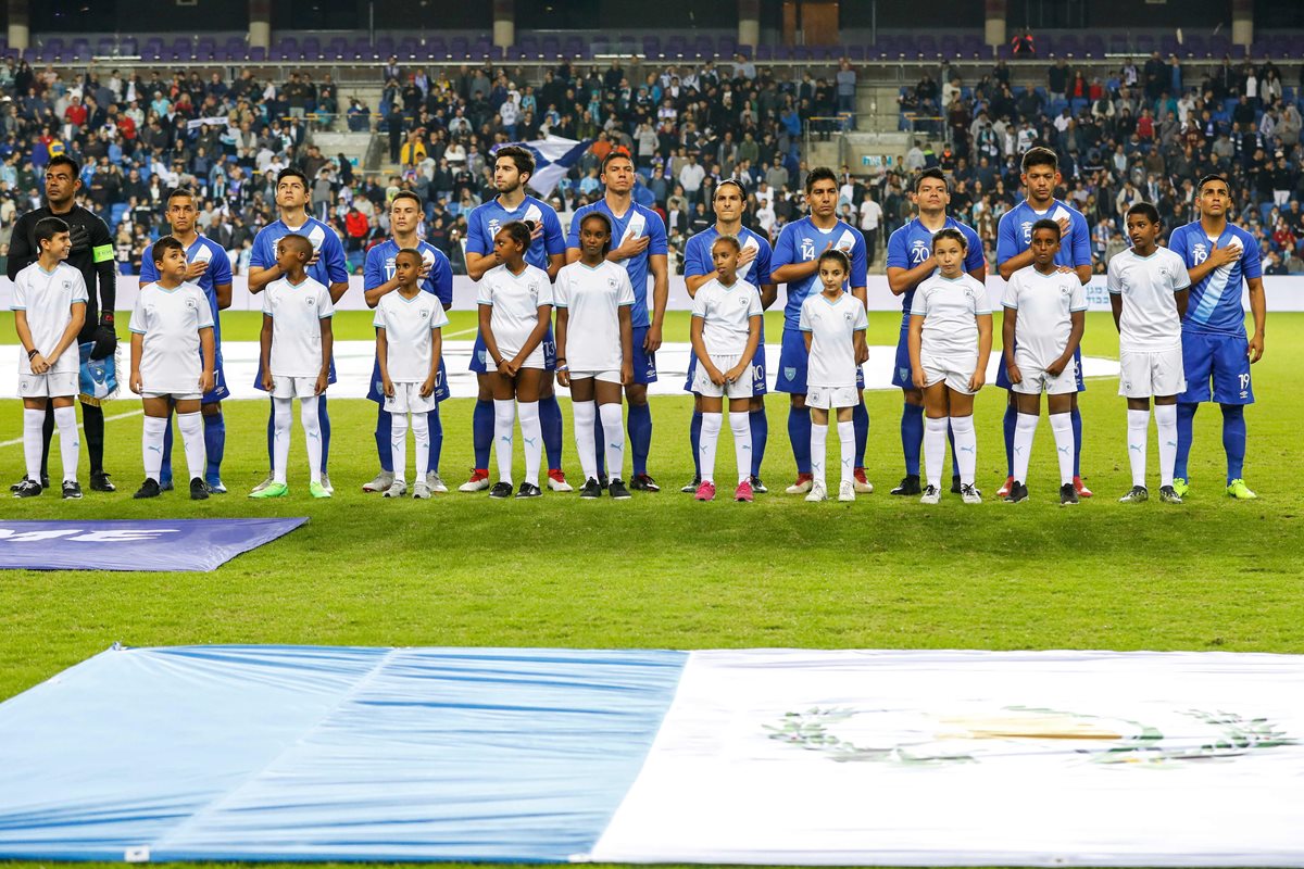 Guatemala disputó su quinto partido de preparación en la era Claverí. (Foto Prensa Libre: AFP).