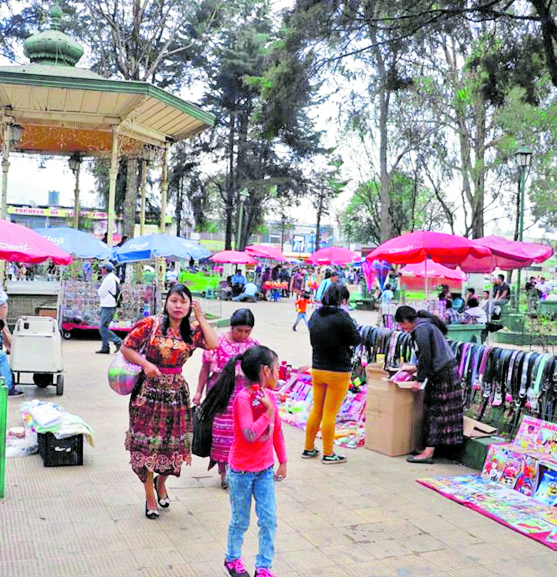 Parque  Benito Juárez es un mercado