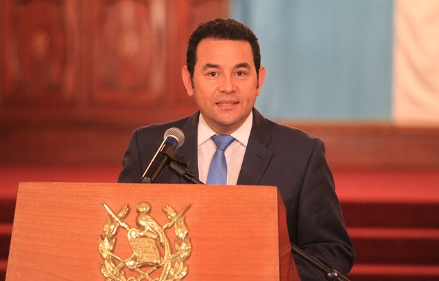 El presidente Jimmy Morales anunciará a los 22 gobernadores el próximo lunes. (Foto Prensa Libre: Hemeroteca PL)