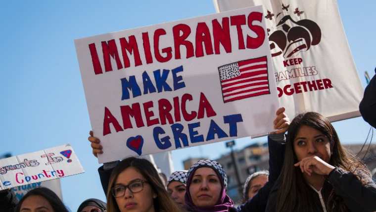 Las políticas antimigrantes de Donald Trump han causado masivas protestas en EE. UU. (Foto: Hemeroteca PL)