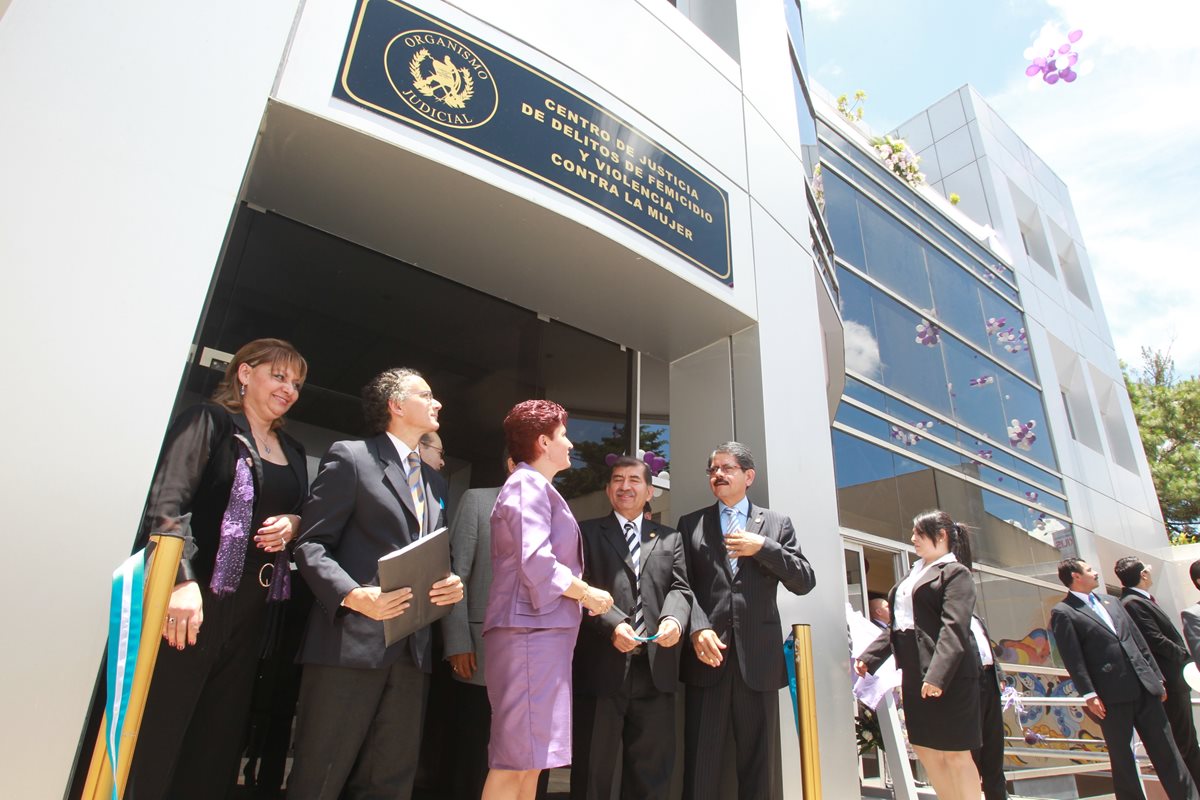 El 24 de agosto de 2012 se inauguró el Centro de Justicia de Delitos de Femicidio y Otras Formas de Violencia contra la Mujer. (Foto: Hemeroteca PL)