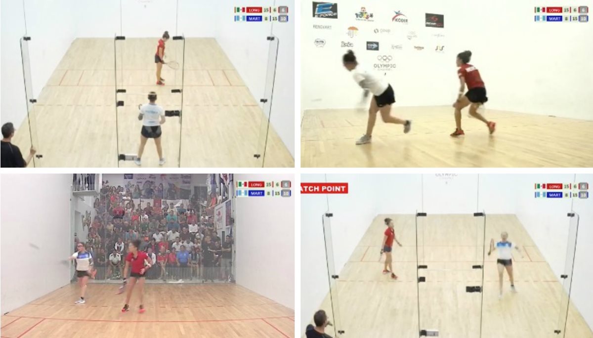 Ana Gabriela Martínez ganó la final disputada en San José, Costa Rica. (Foto Prensa Libre: International Racquetball Federation).