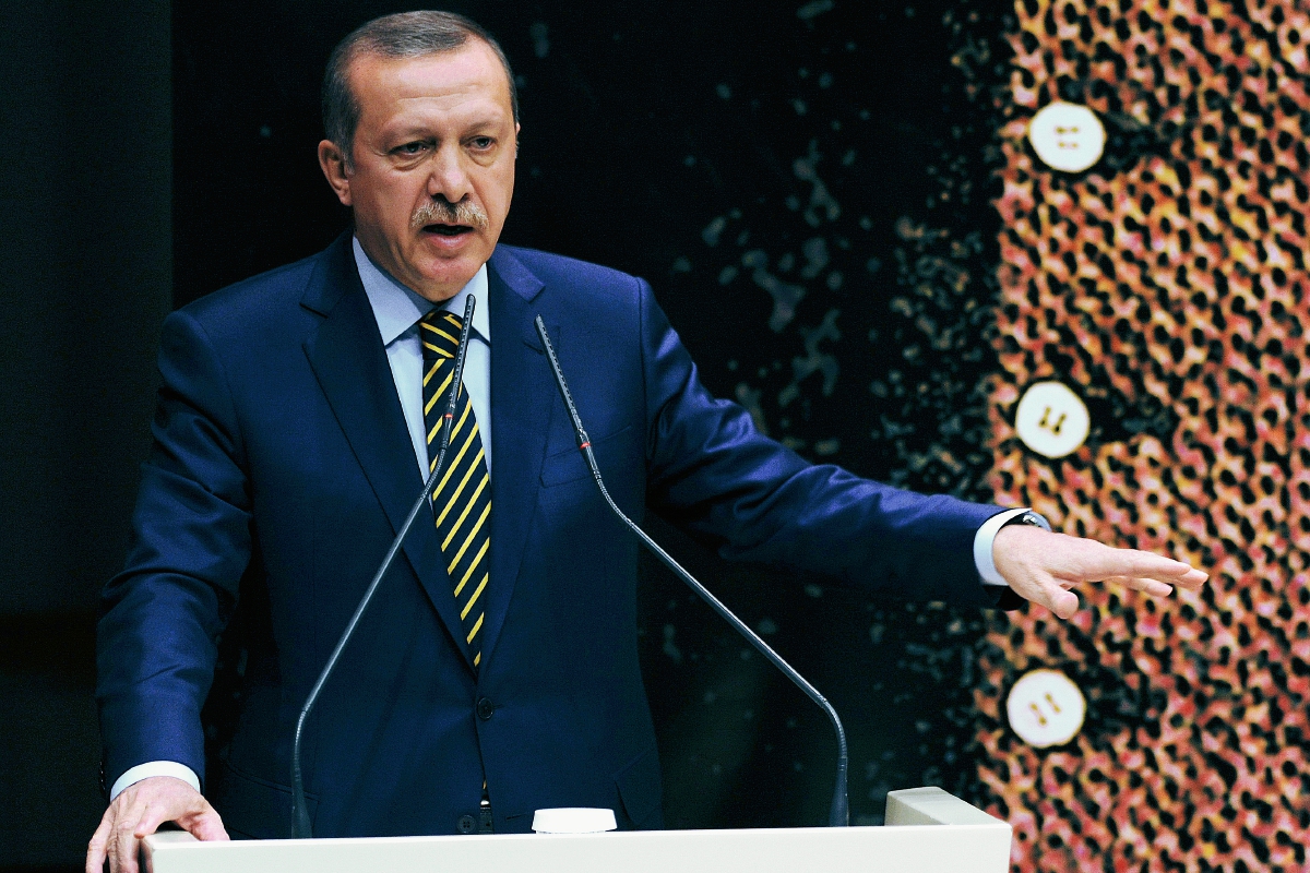 Recep Tayyip Erdogan tildó las declaraciones del Papa sobre el genocidio armenio como “estupideces”. (Foto Prensa Libre:AP).