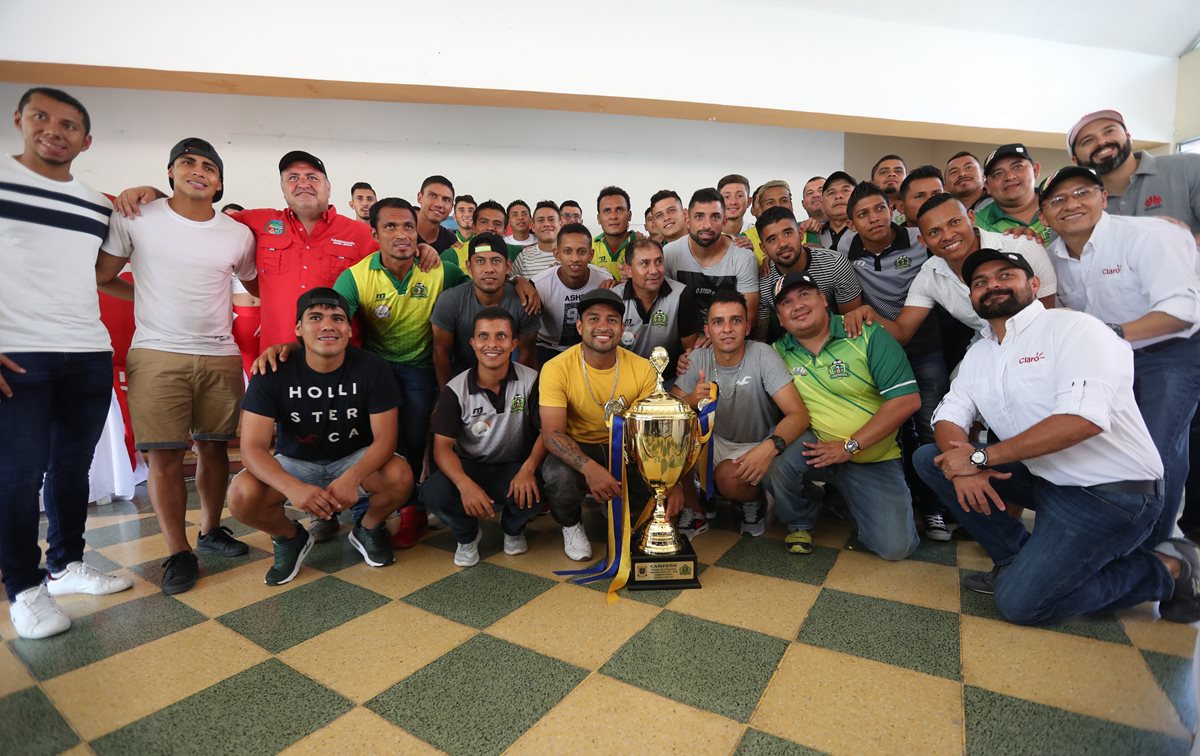 Guastatoya de la mano de Amarini Villatoro conquistó su primer título de la Liga Nacional en el Clausura 2018. (Foto Prensa Libre: Hemeroteca PL)
